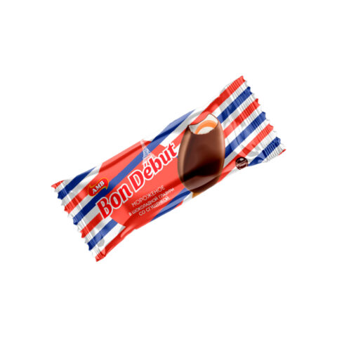 МОРОЖЕНОЕ в шоколадной глазури со сгущенкой